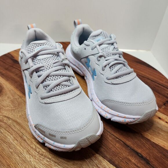 Under Armour Charged Assert 10 PNTSP – Women’s Size 7, Gray, Unworn - Picture 3 of 11